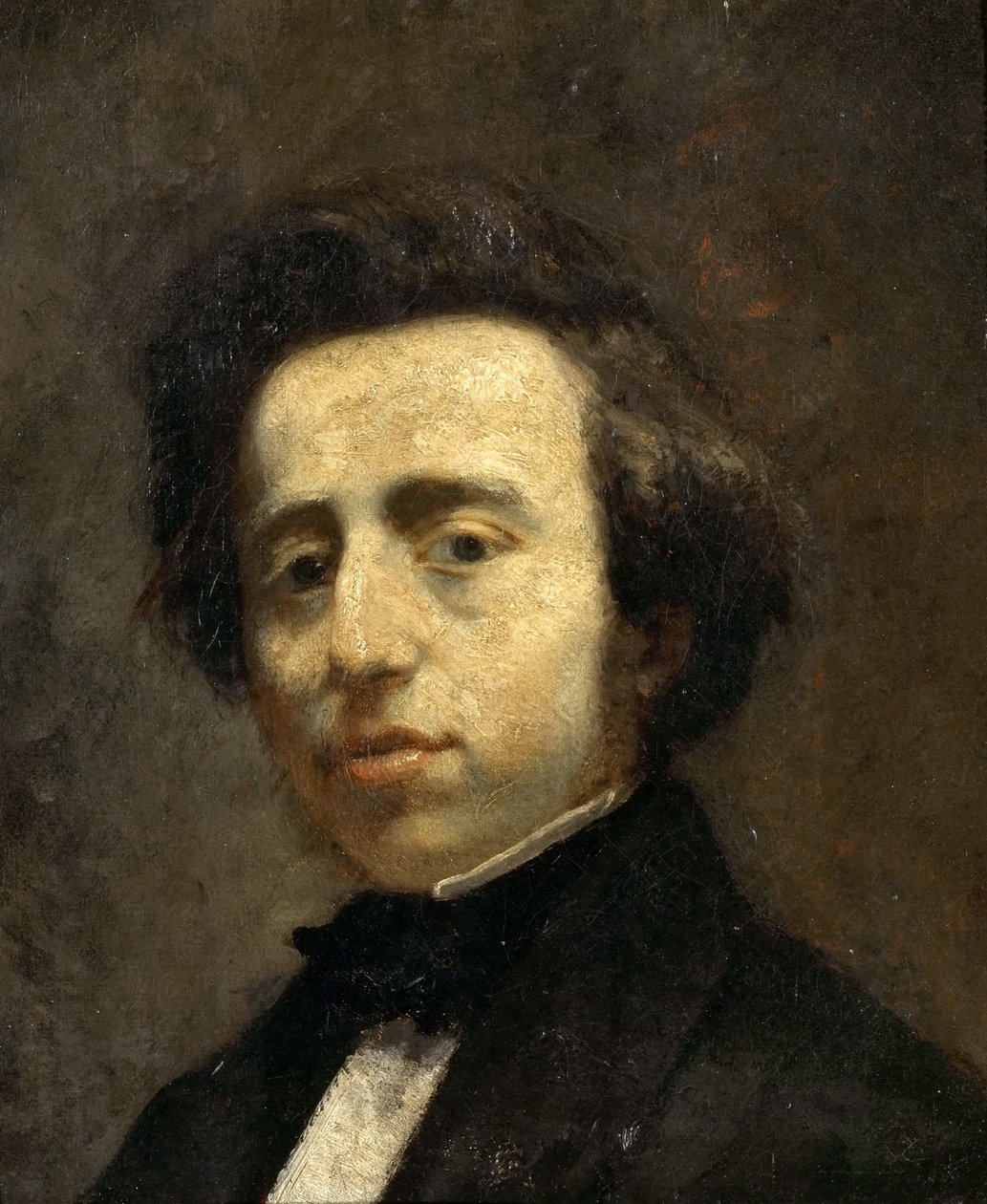 Portret Fryderyka Chopina autorstwa Thomas Couture