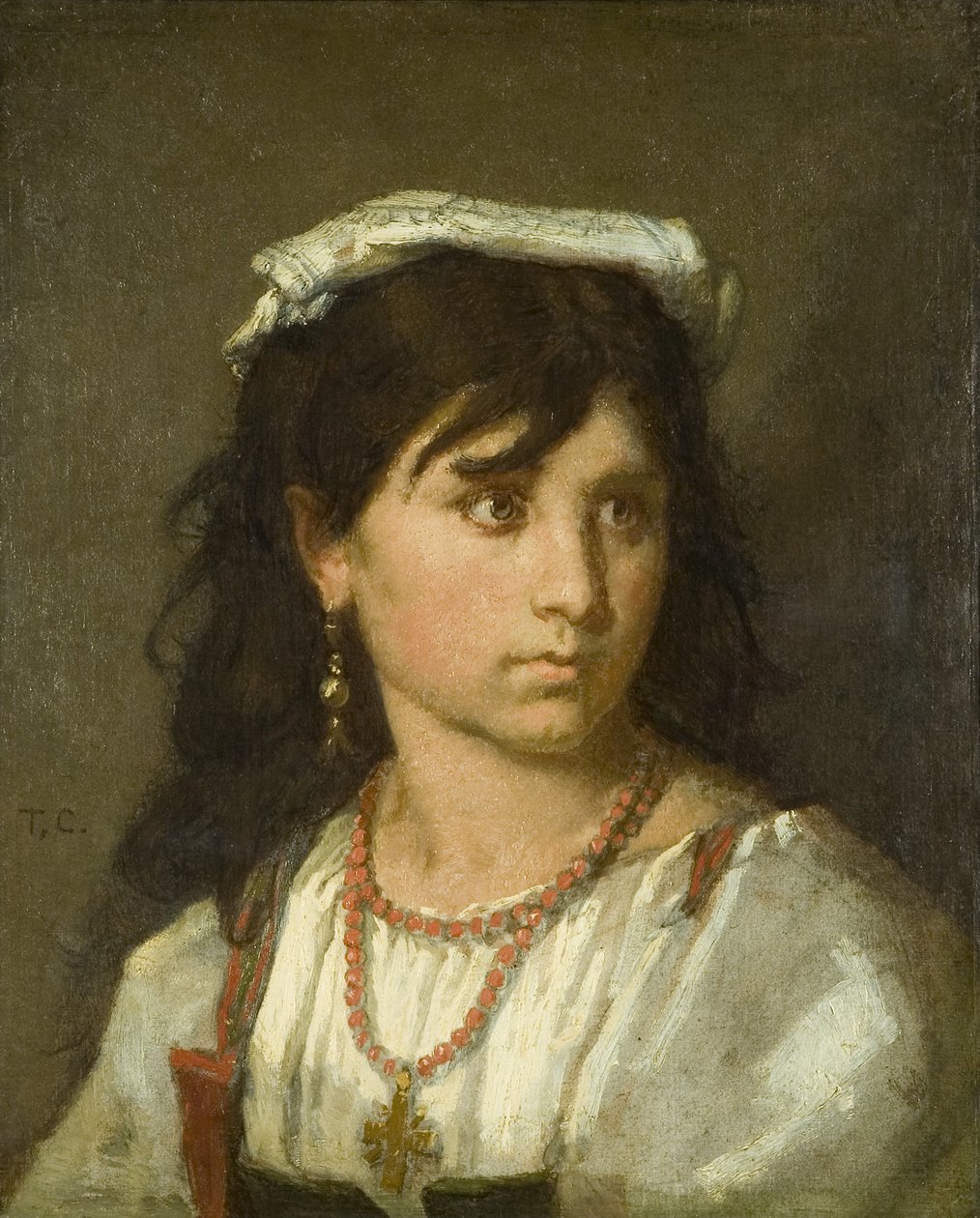 Młoda włoska dziewczyna autorstwa Thomas Couture