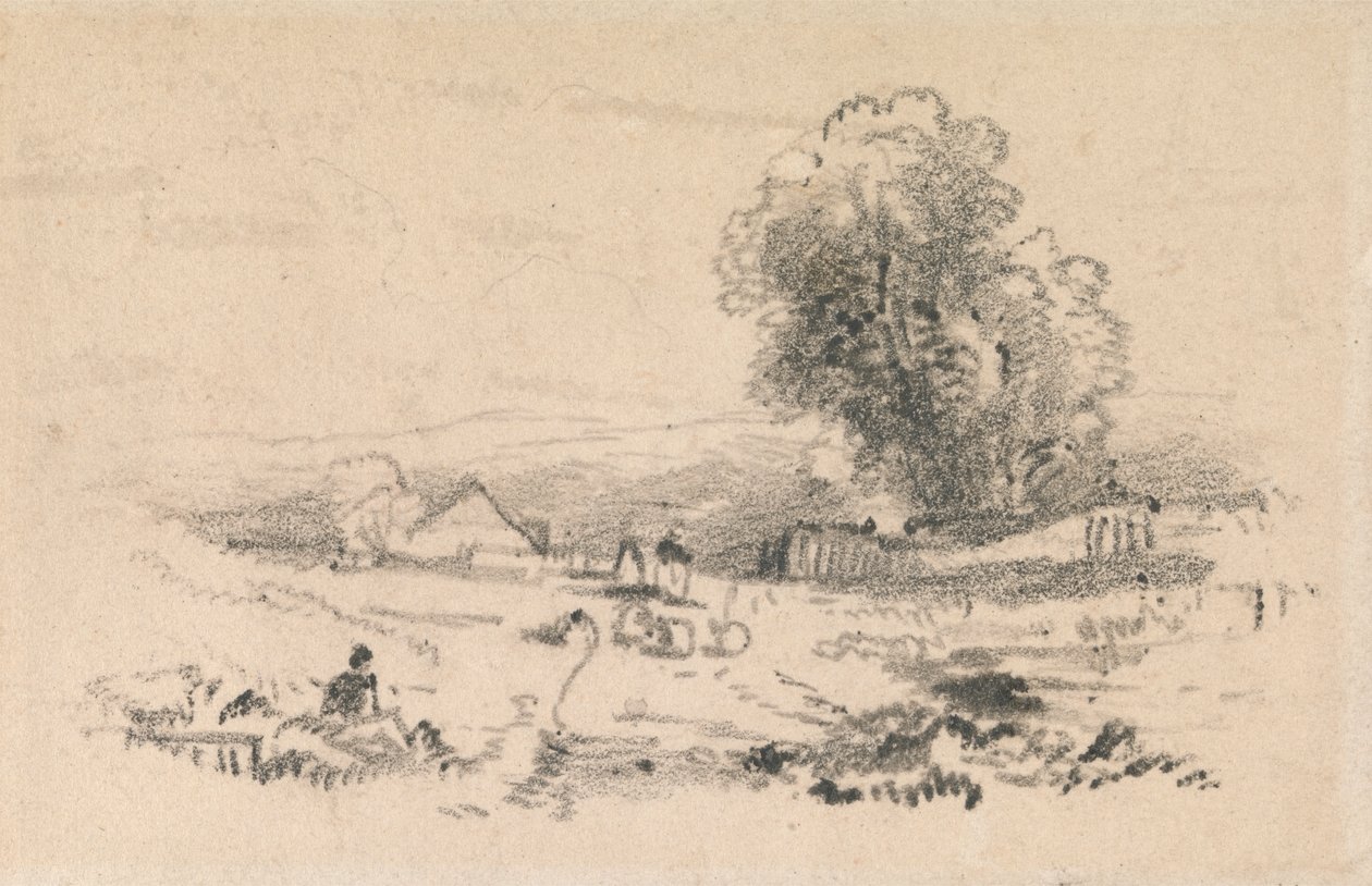 Droga do wsi autorstwa Thomas Creswick