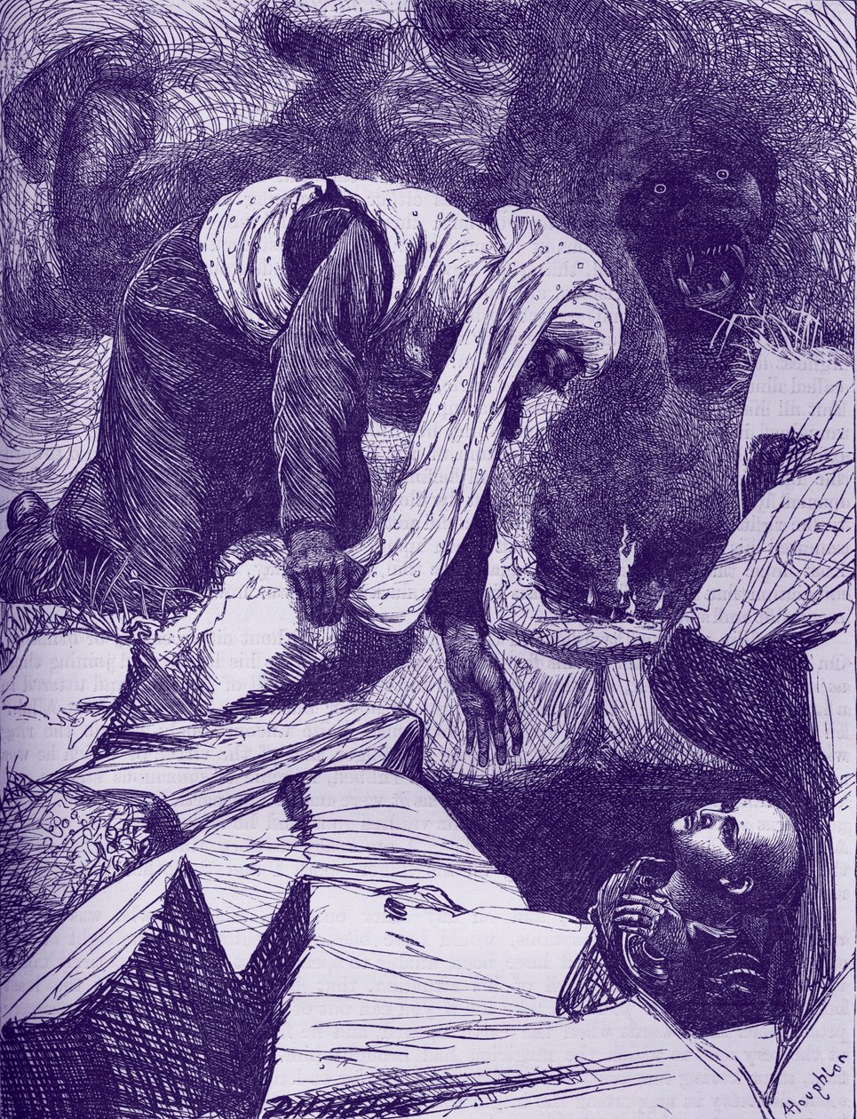Historia Aladyna autorstwa Thomas Dalziel