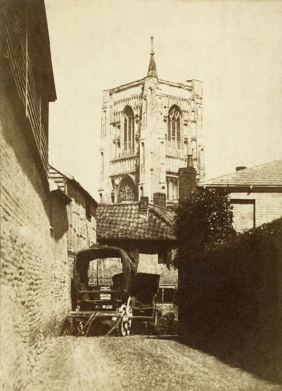 Kościół św. Piotra Mancrofta, Norwich, Norfolk, ok. 1850 r. autorstwa Thomas Damant Eaton