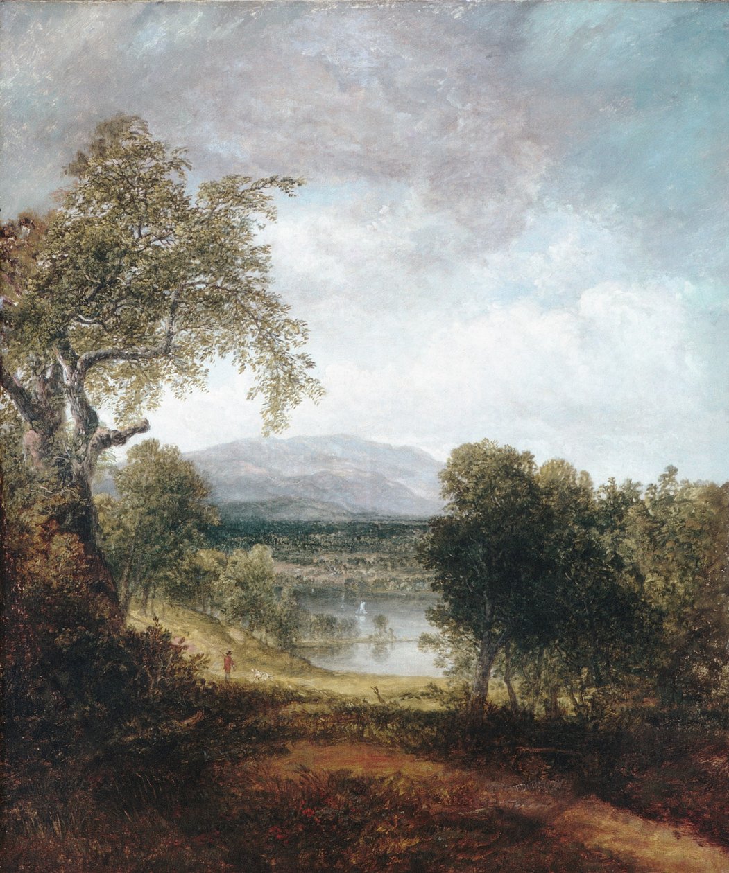 Widok na rzekę autorstwa Thomas Doughty