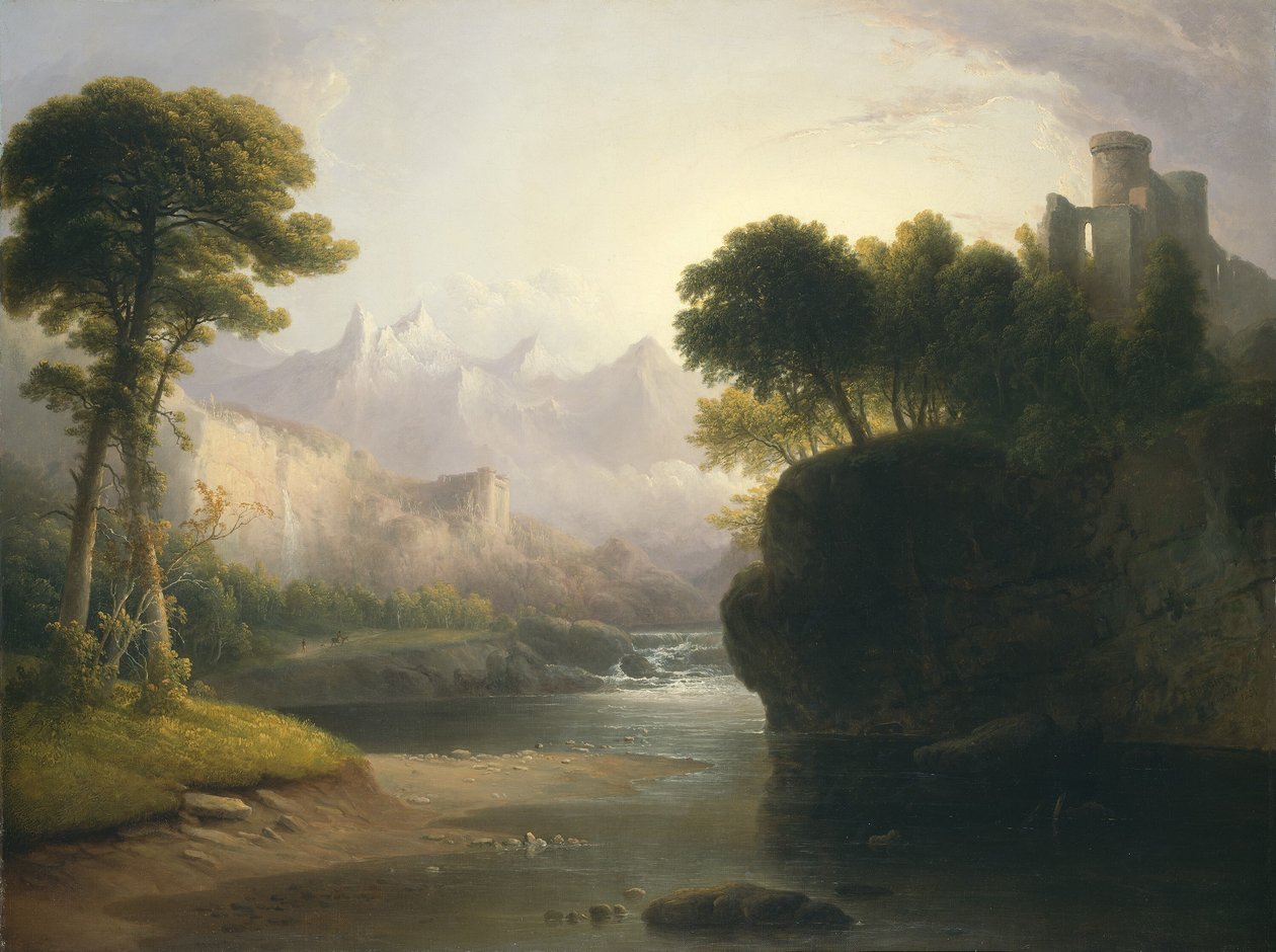 Fantazyjny krajobraz autorstwa Thomas Doughty