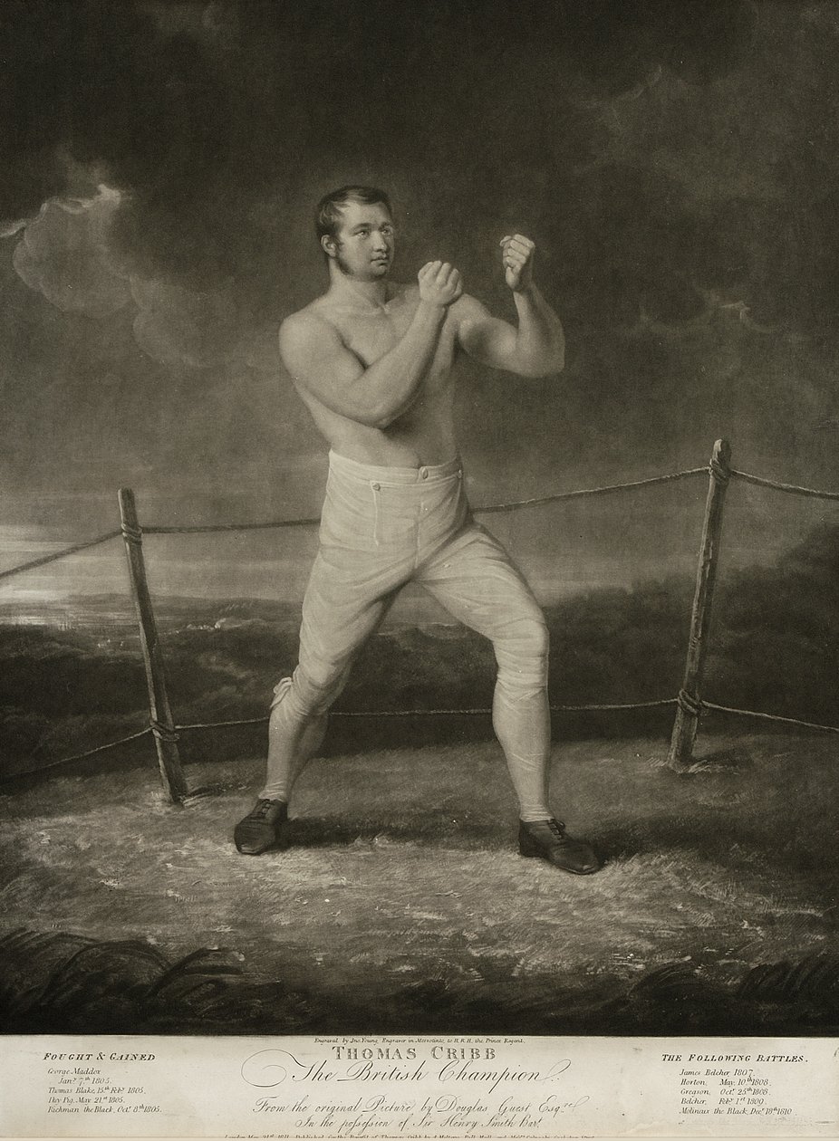 Thomas Cribb, grawerowane przez Anthony