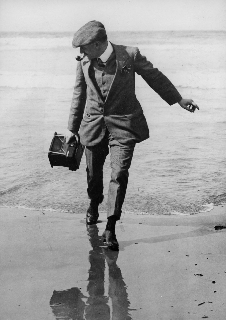 Thomas E. Grant w Biarritz, 1910 autorstwa Thomas E. and Horace Grant Grant