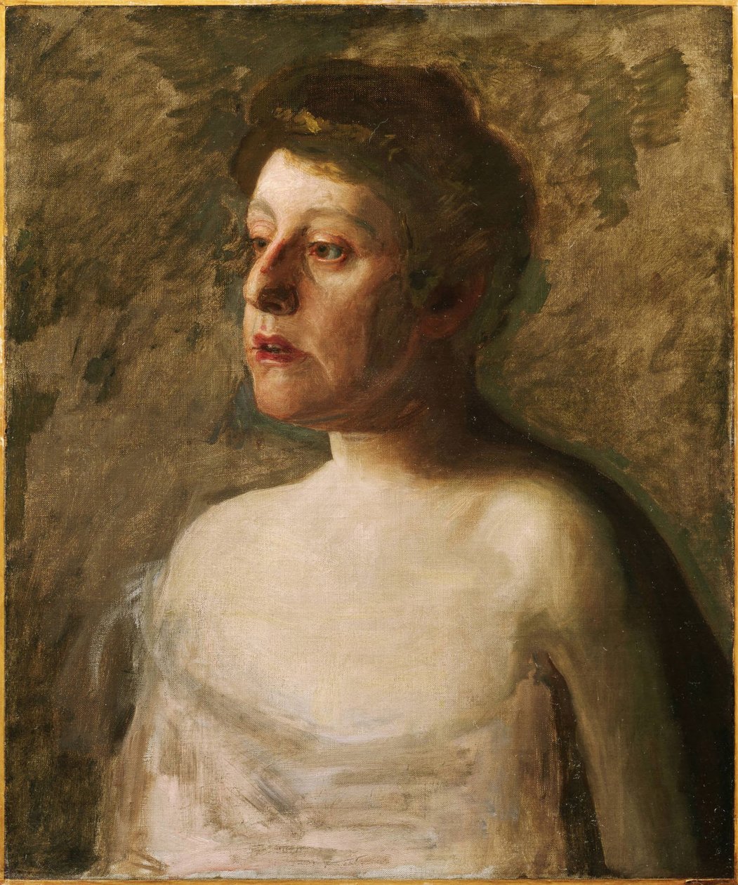 Śpiewaczka (pani W.H. Bowden) autorstwa Thomas Eakins