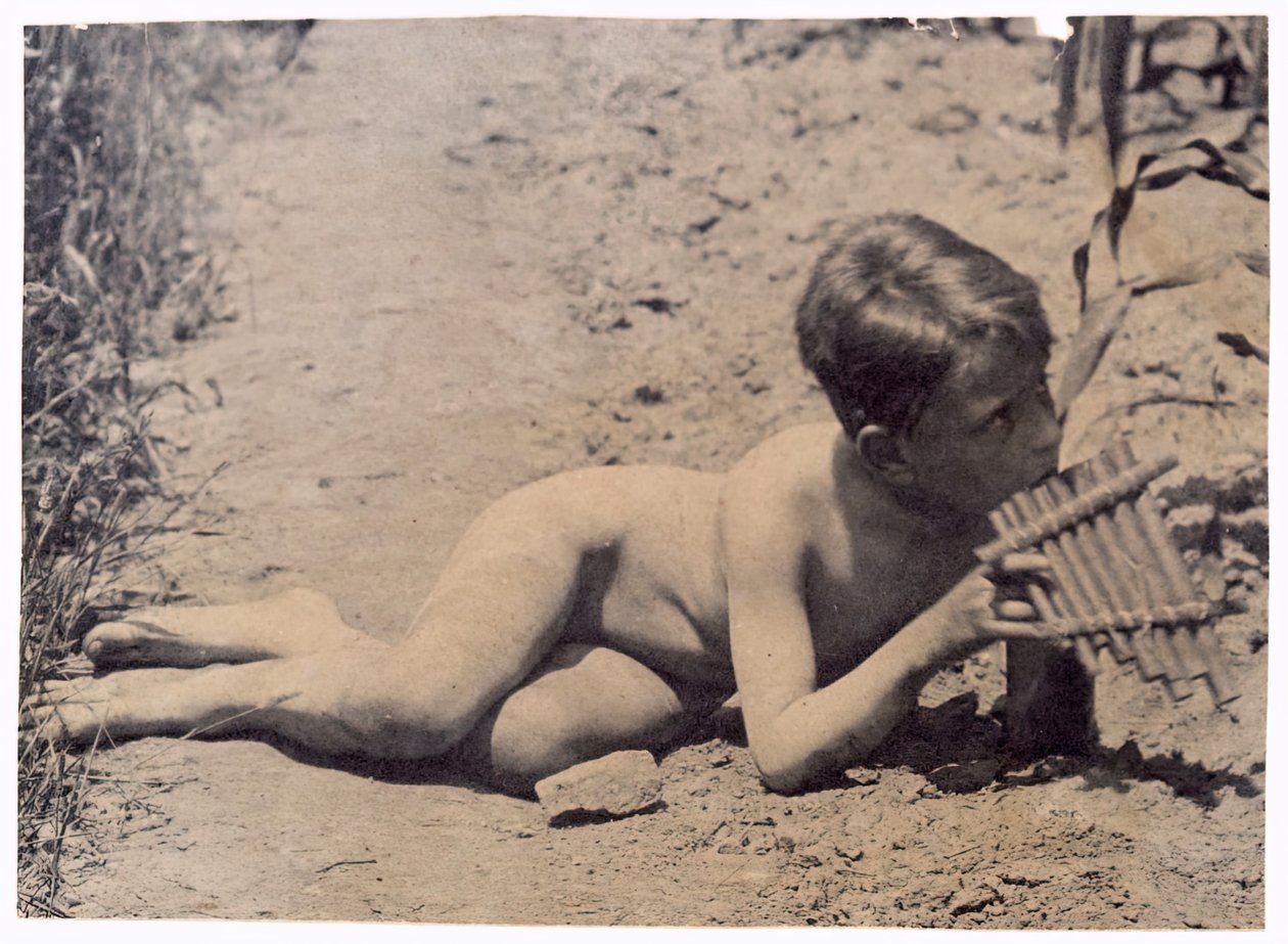 Studium Bena Crowella dla Arkadii, ok. 1930 r. 1883. autorstwa Thomas Eakins