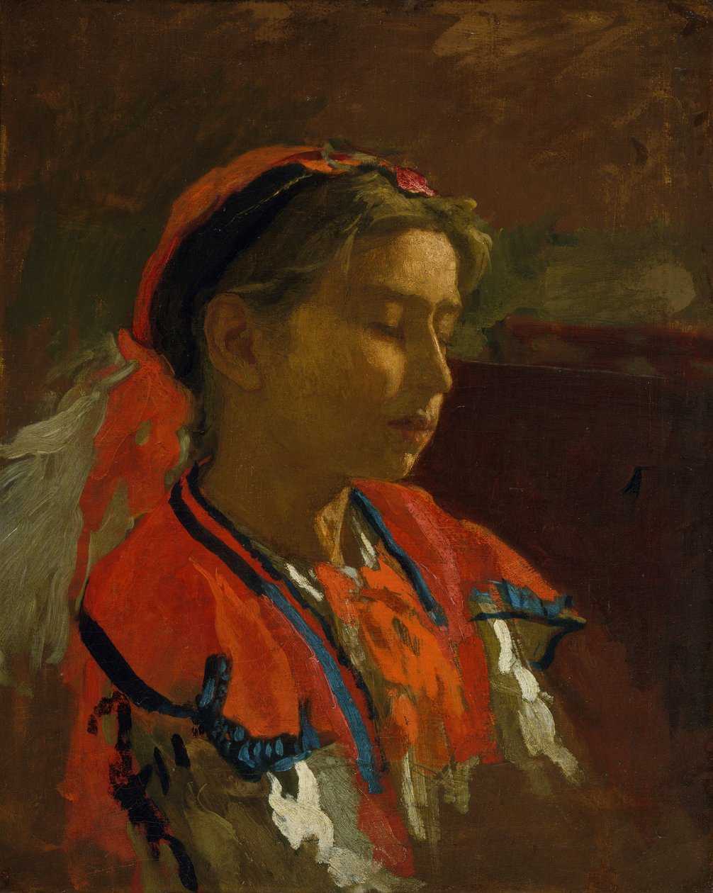 Carmelita Requena, 1869. autorstwa Thomas Eakins
