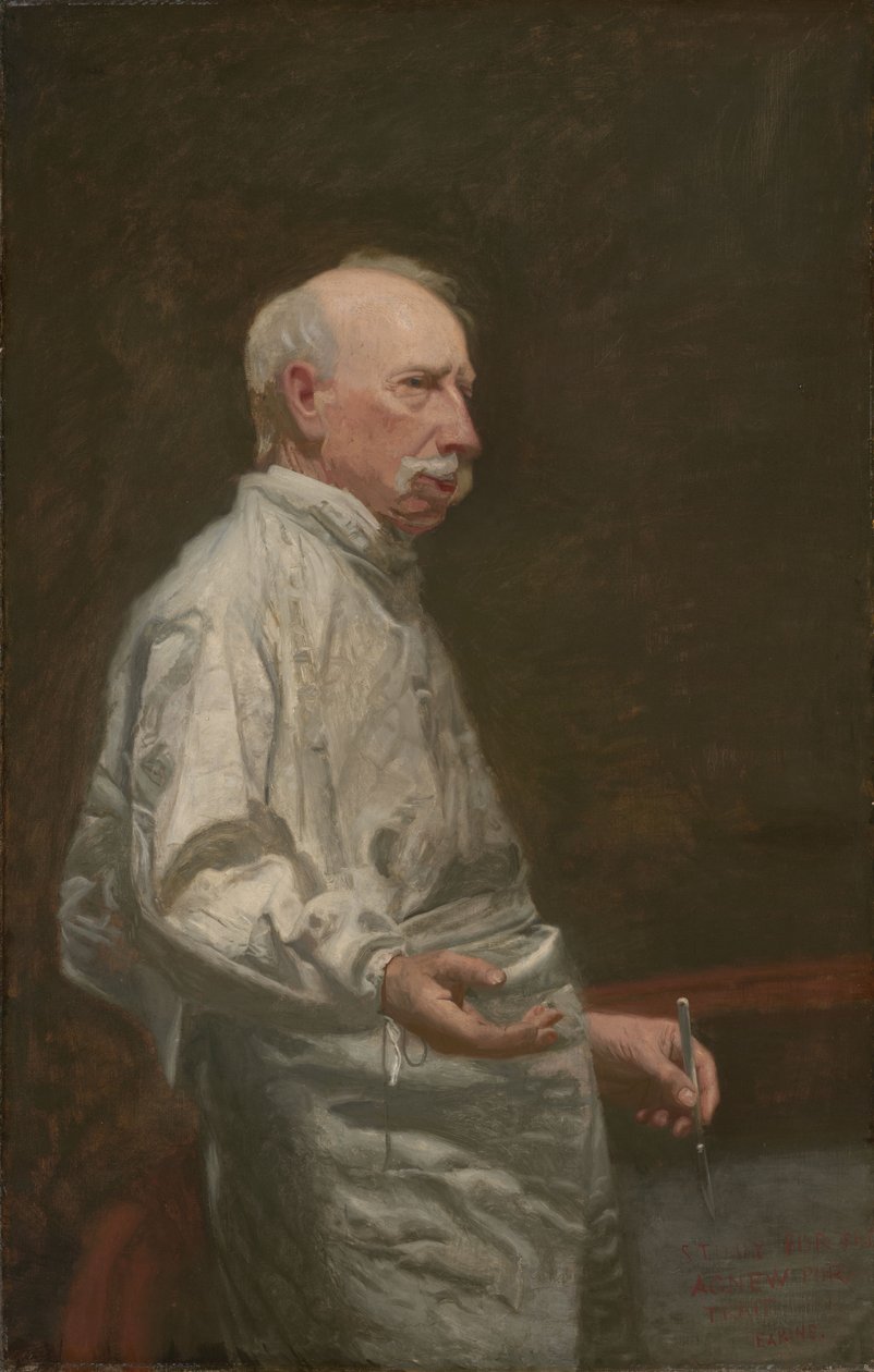 Dr Agnew (dr D. Hayes Agnew) (1818-1892) autorstwa Thomas Eakins