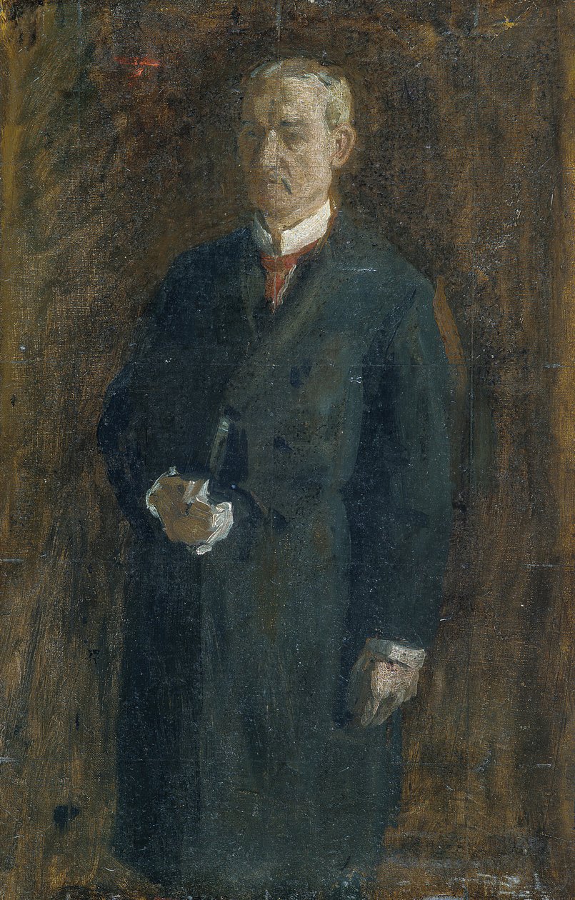 Szkic Jamesa MacAlistera, ca. 1895. autorstwa Thomas Eakins