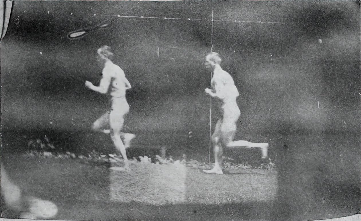 Fotografie Marey Wheel Jesse Godley, 1884. autorstwa Thomas Eakins