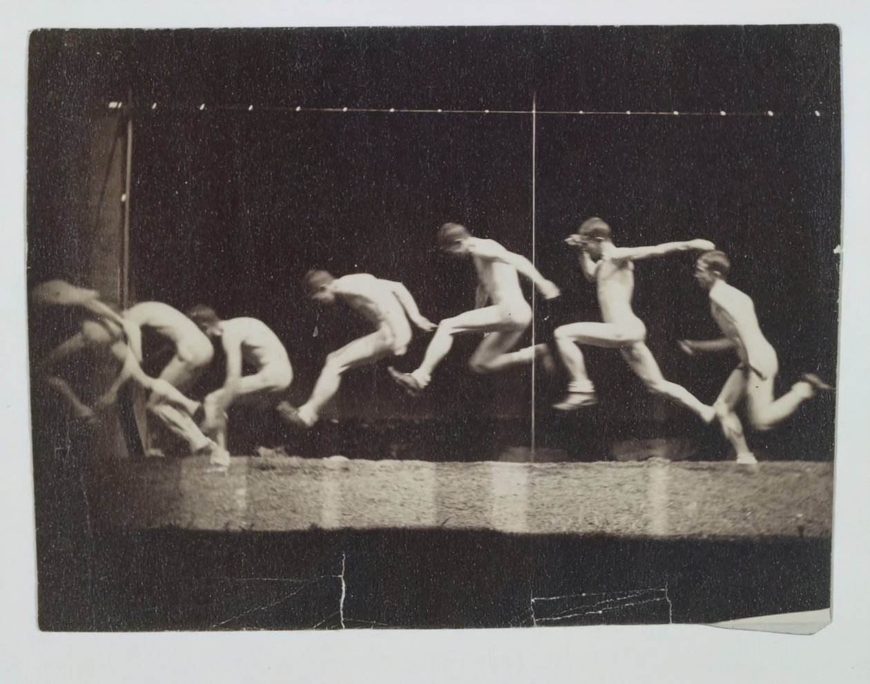 Fotografie Marey Wheel niezidentyfikowanego modelu, 1884. autorstwa Thomas Eakins
