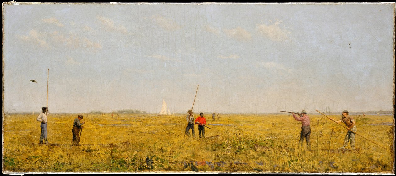 Działania na rzecz kolei autorstwa Thomas Eakins