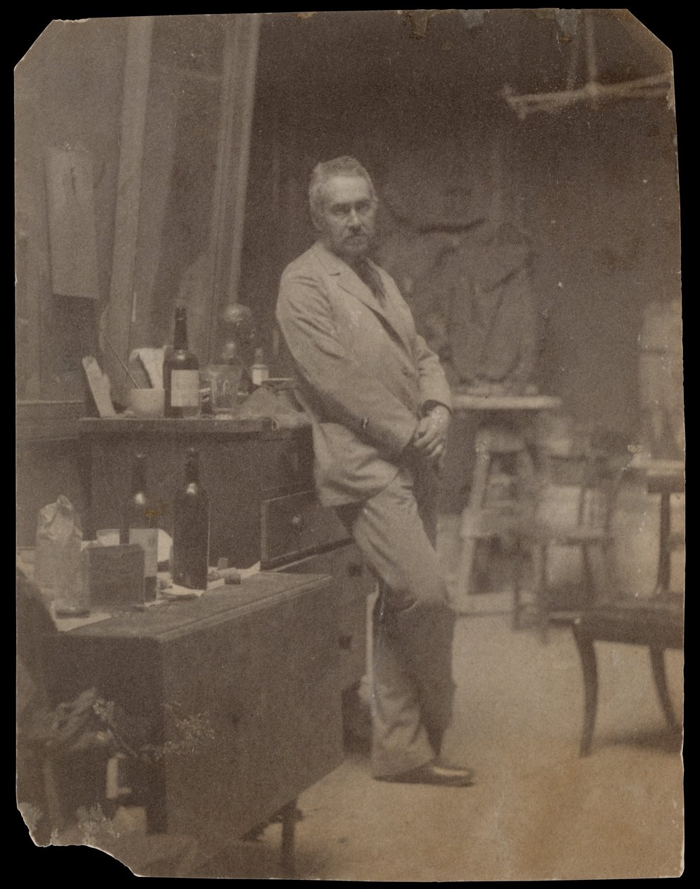 Autoportret, 1889-94., 1889-94. autorstwa Thomas Eakins