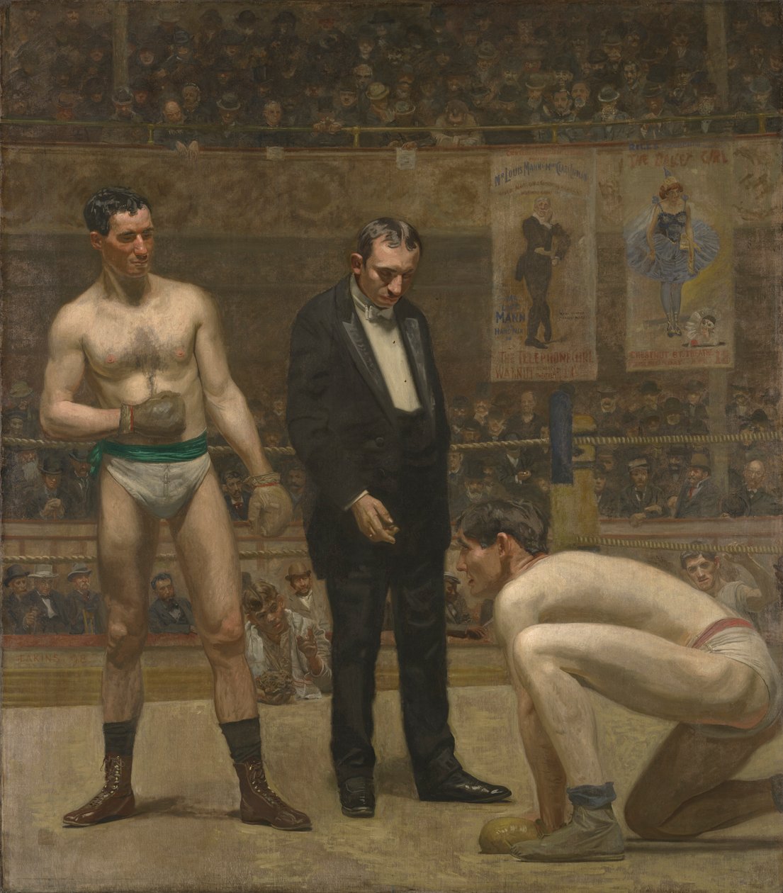Biorąc hrabiego autorstwa Thomas Eakins