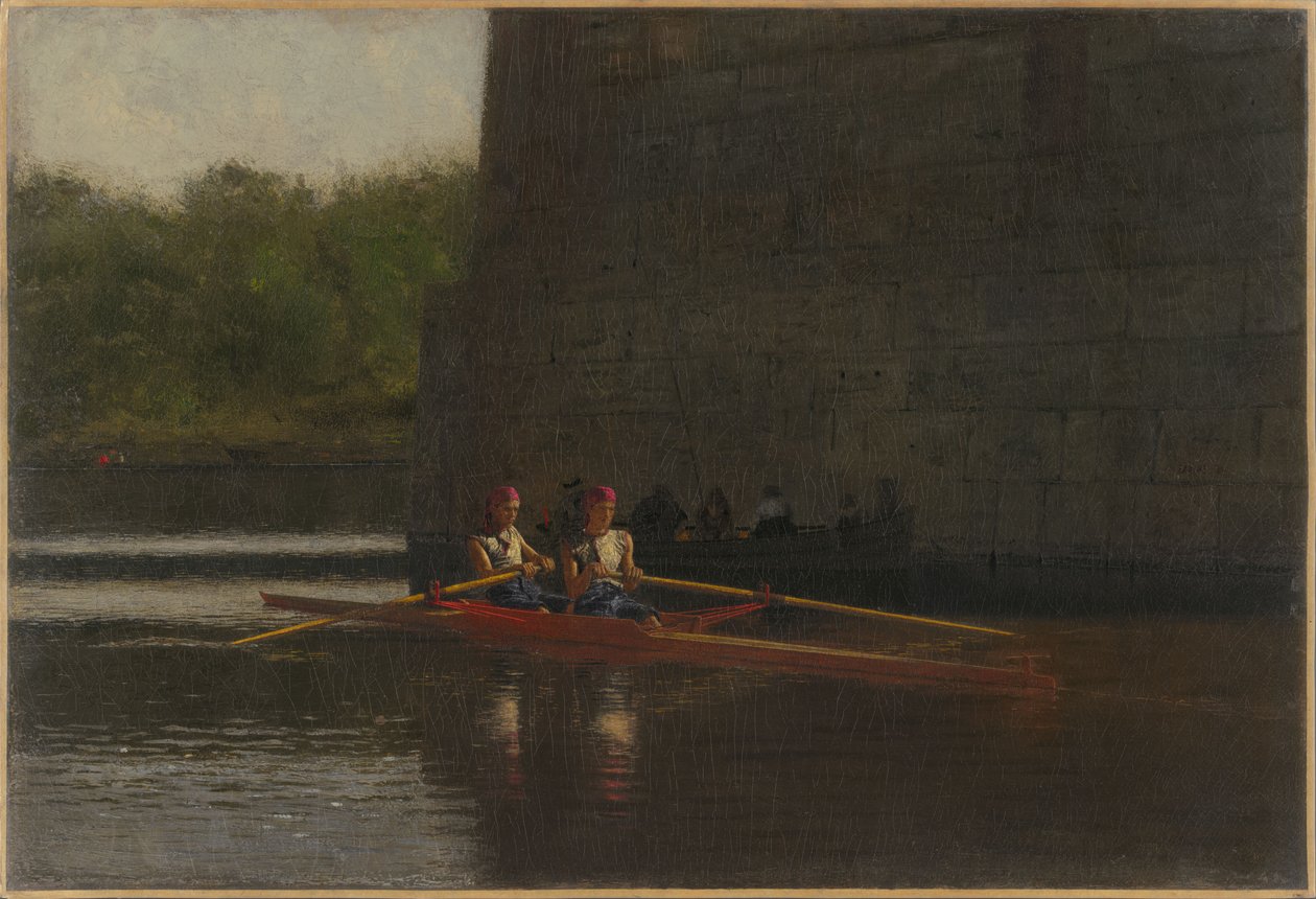 Wioślarze (bracia Schreiberowie) autorstwa Thomas Eakins