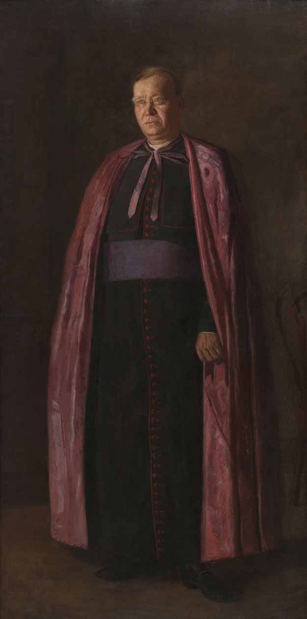 Wielebny James F. Loughlin autorstwa Thomas Eakins