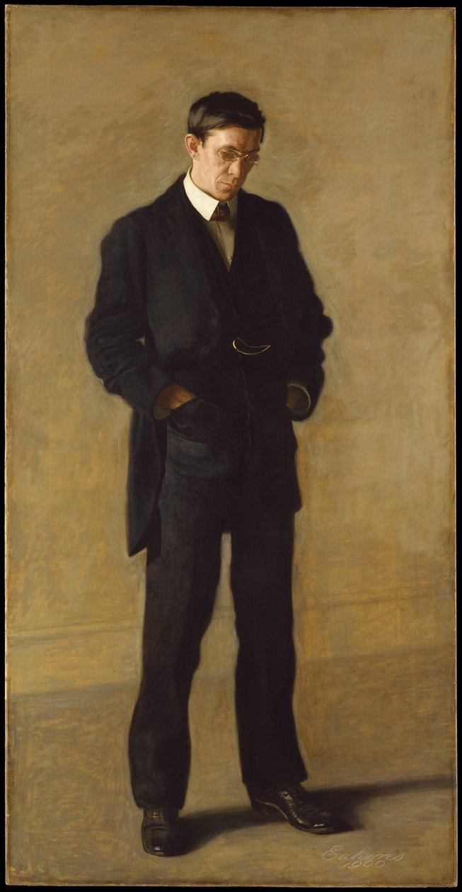 Myśliciel: portret Louisa N. Kentona autorstwa Thomas Eakins