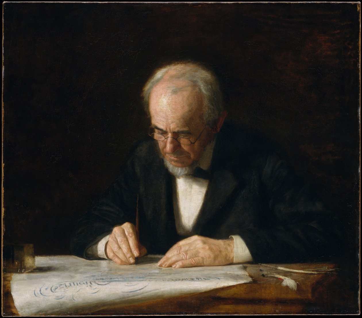 Mistrz pisarstwa autorstwa Thomas Eakins