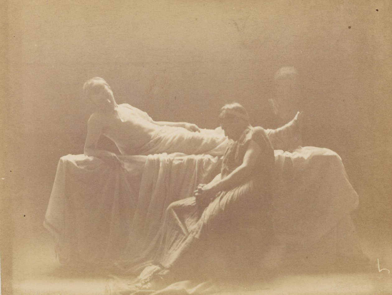 Dwóch mężczyzn w strojach z epoki autorstwa Thomas Eakins