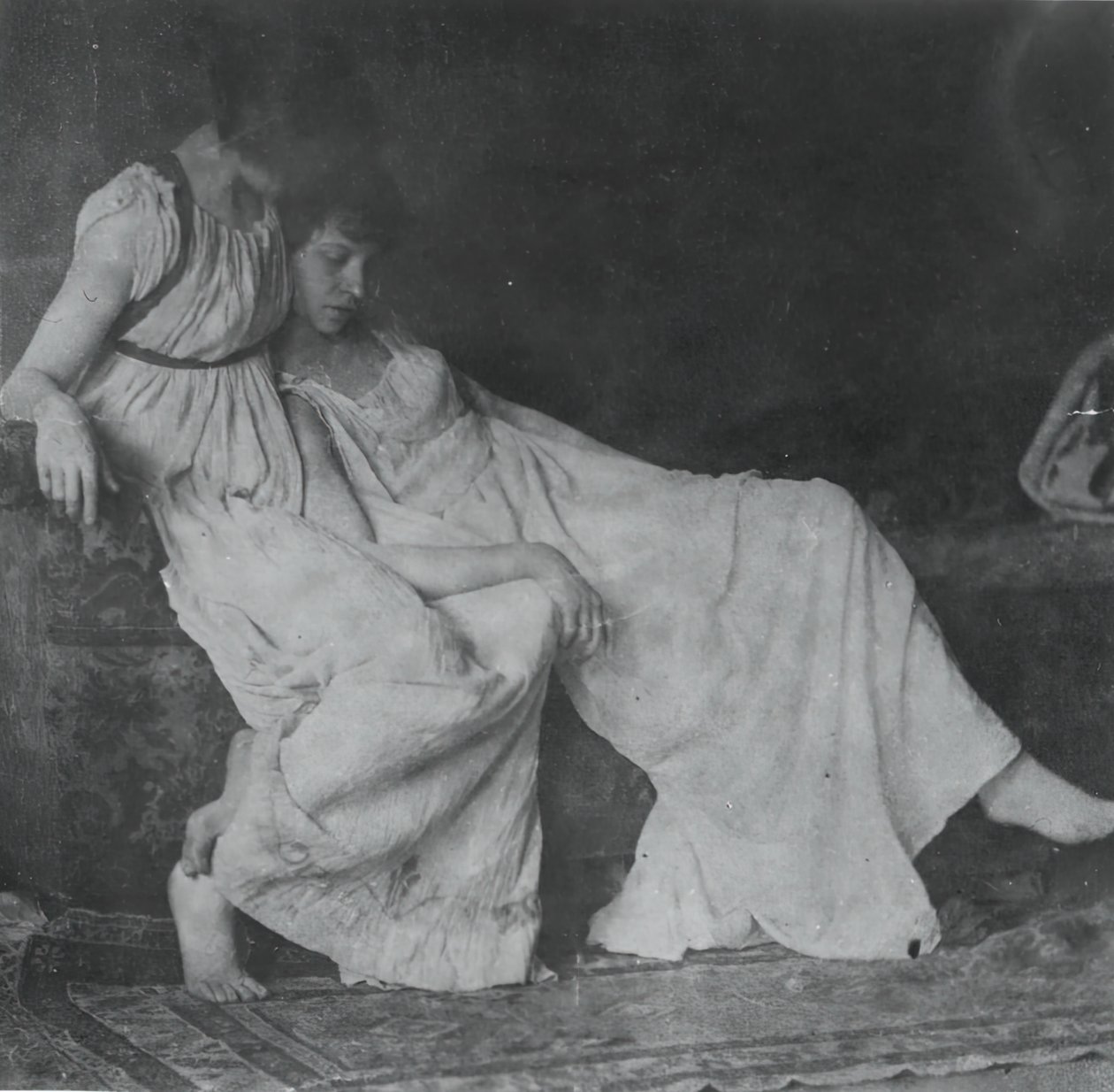 Niezidentyfikowane modele w strojach greckich 1883. autorstwa Thomas Eakins