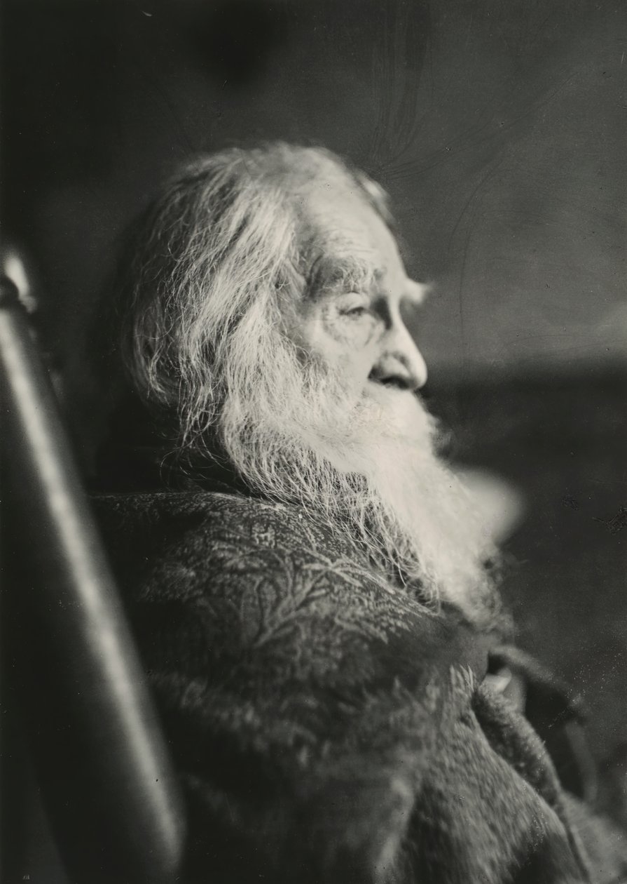 Walt Whitman w Camden, NJ, c. 1891. autorstwa Thomas Eakins