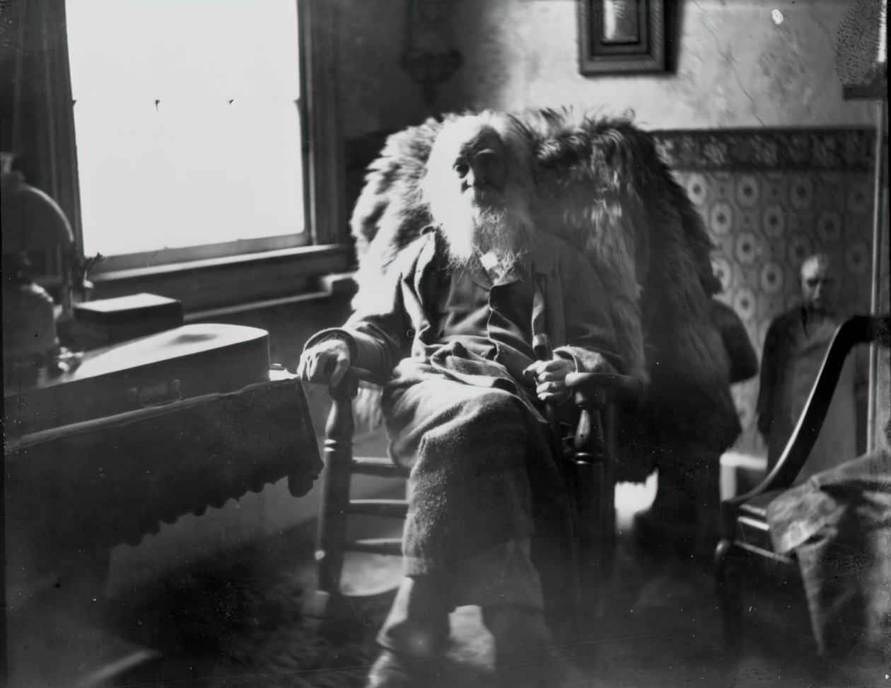 Walt Whitman w Camden, NJ, c. 1891. autorstwa Thomas Eakins