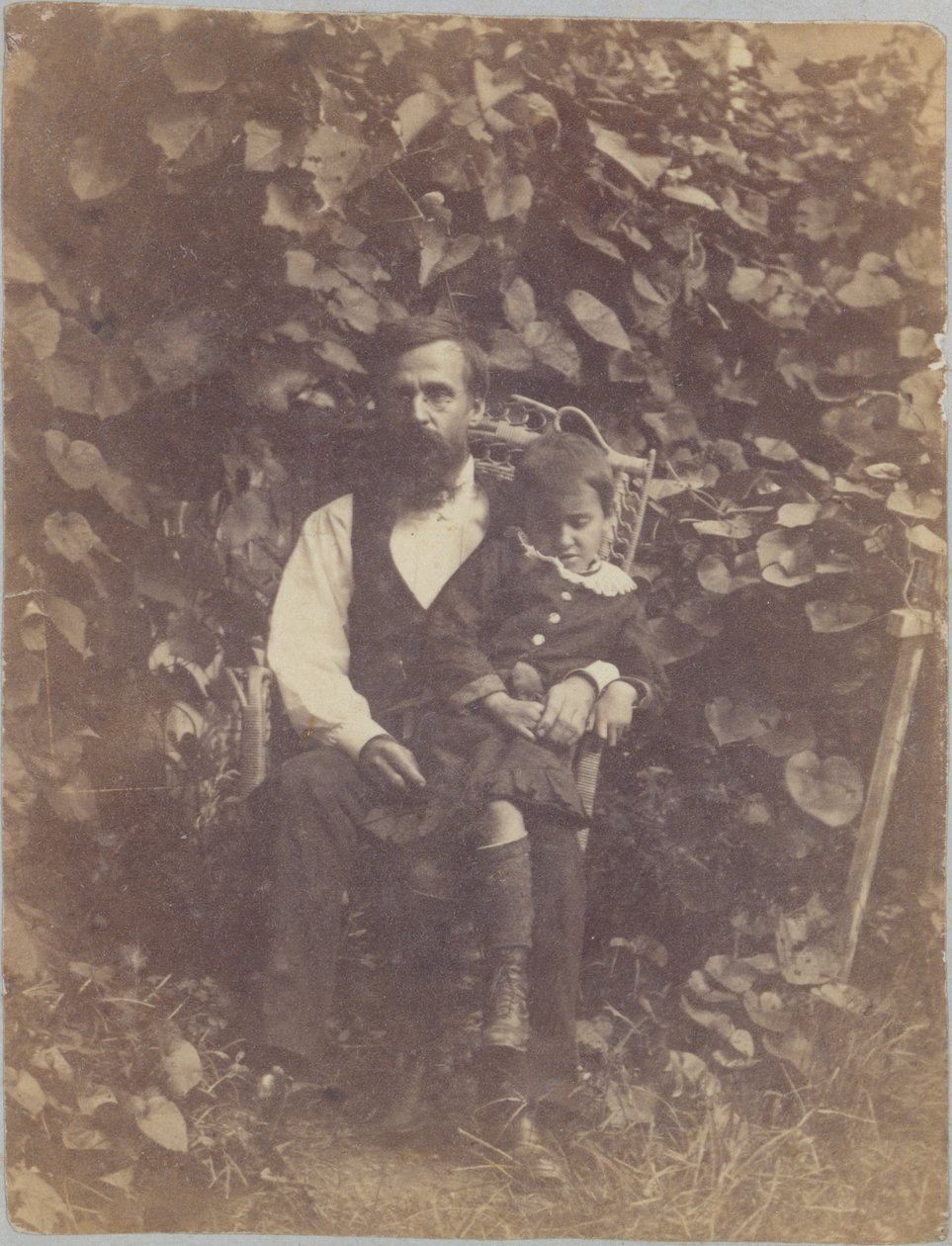 William J. Crowell z Ellą autorstwa Thomas Eakins