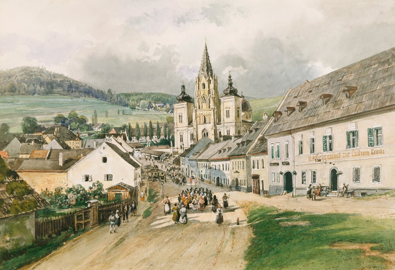 Mariazell autorstwa Thomas Ender