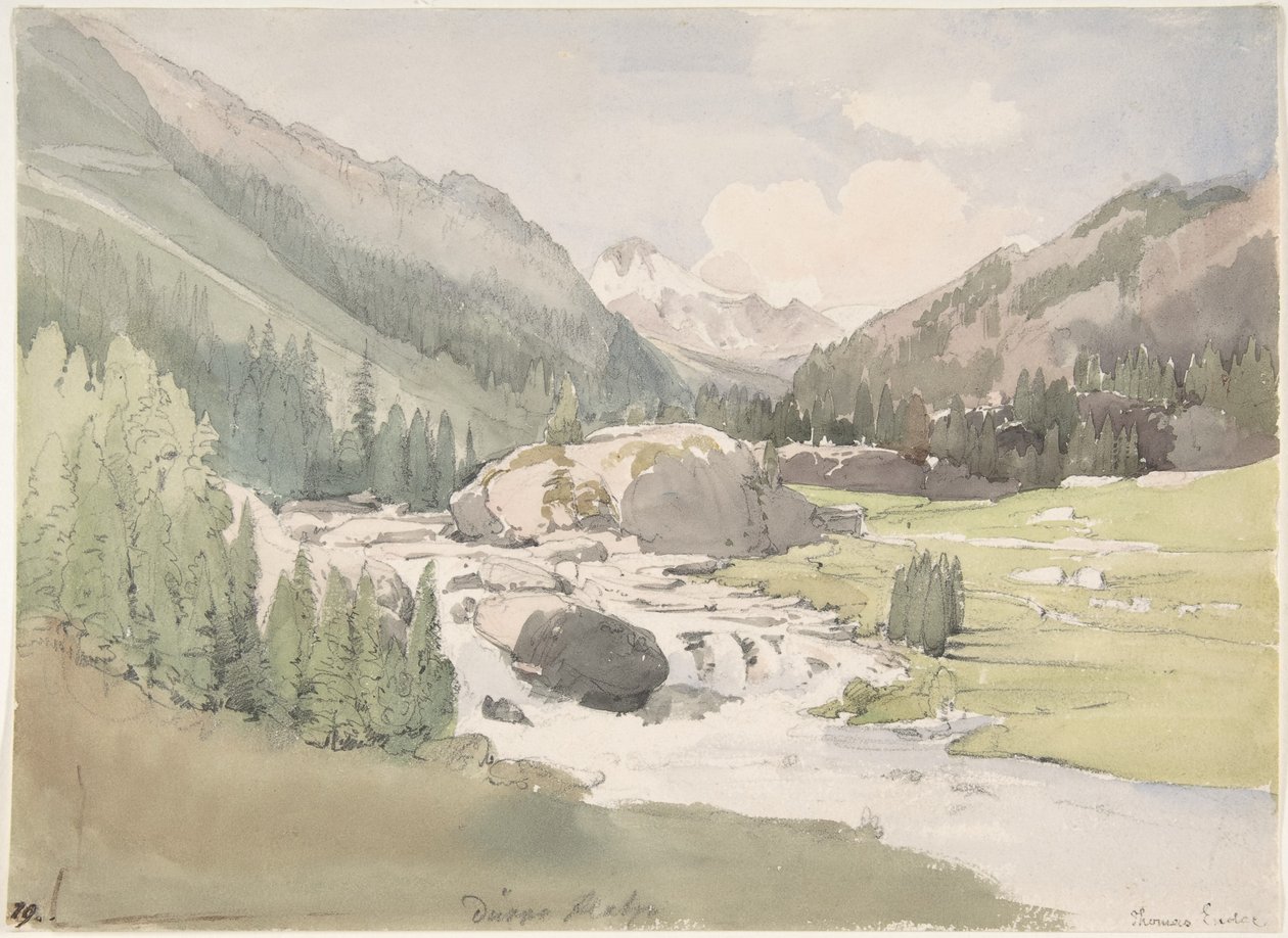 Górska dolina autorstwa Thomas Ender