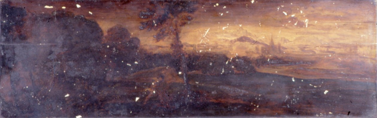 Samson i lew autorstwa Thomas F. Hodgkins
