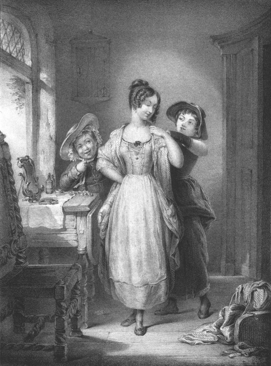 Przygotowania do maja, 1830 autorstwa Thomas Fairland