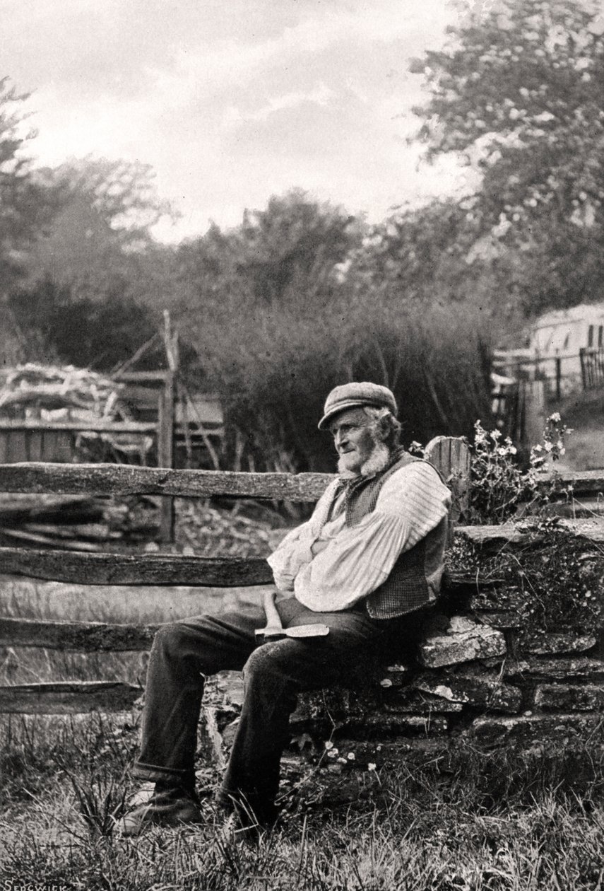 Drwal, 1901. autorstwa Thomas Fall