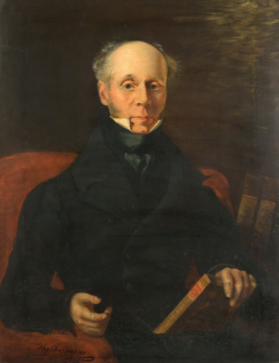 Dr Patrick Nimmo (1776-1855) autorstwa Thomas Farquhar