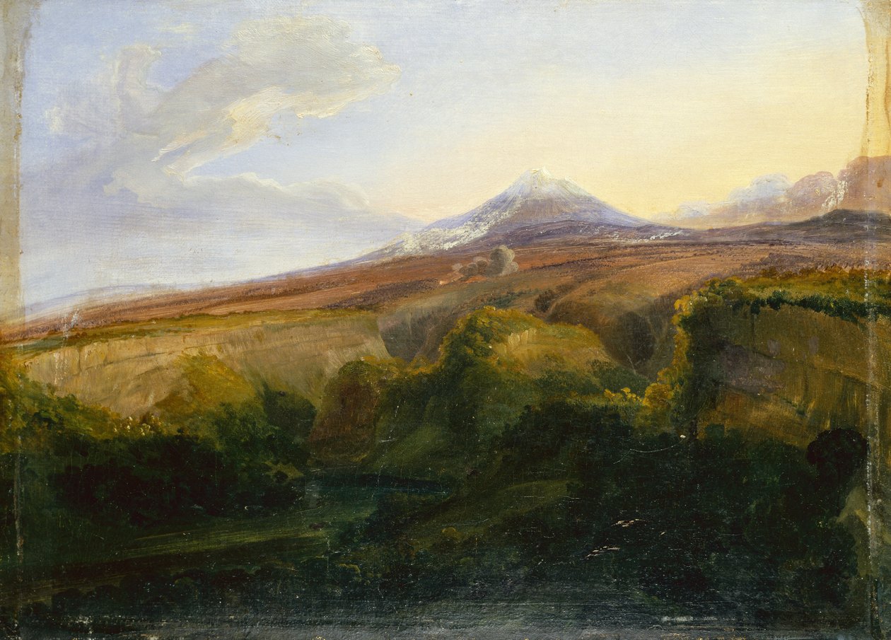 Widok Wezuwiusza (olej na pokładzie) autorstwa Thomas Fearnley