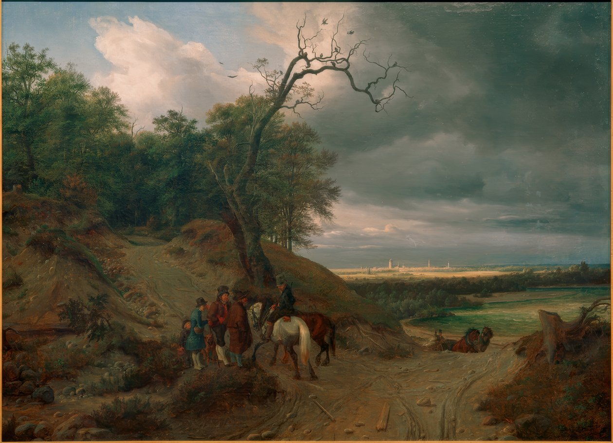 Monachium po burzy autorstwa Thomas Fearnley