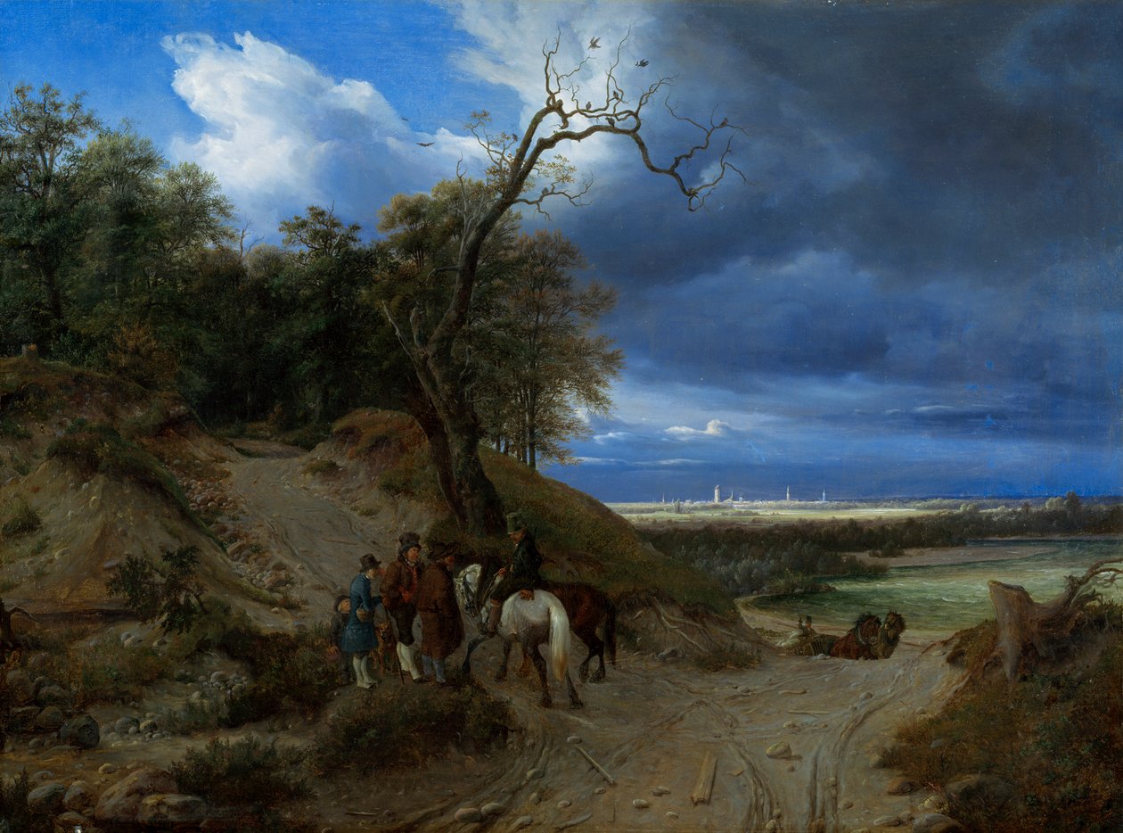 Monachium po burzy autorstwa Thomas Fearnley