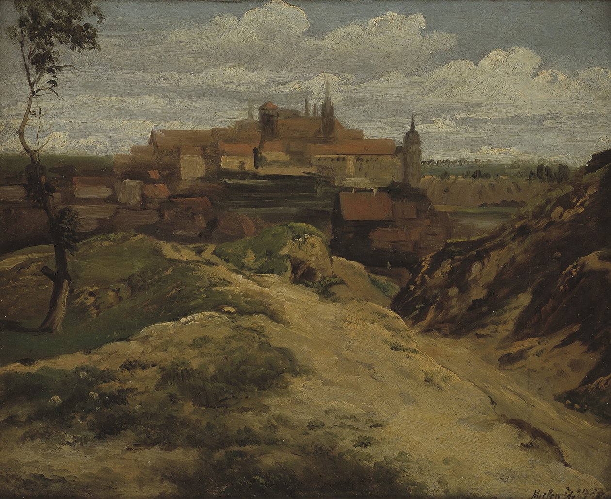 Widok na Miśnię autorstwa Thomas Fearnley