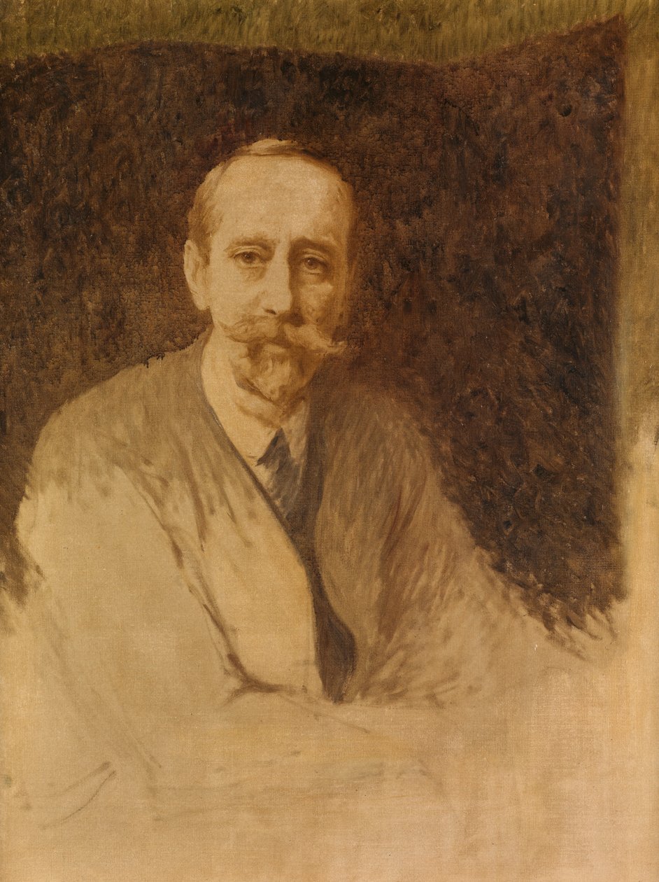 Autoportret (olej na płótnie) autorstwa Thomas Frederick Mason Sheard