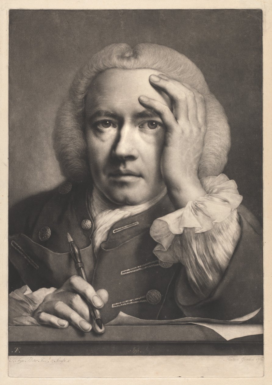 Selbstporträt autorstwa Thomas Frye
