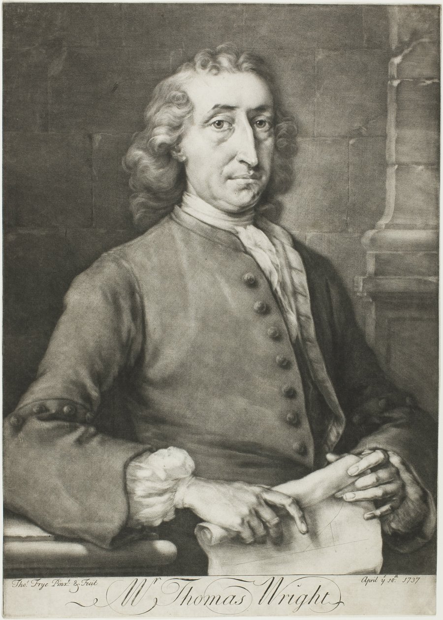 Thomas Wright autorstwa Thomas Frye