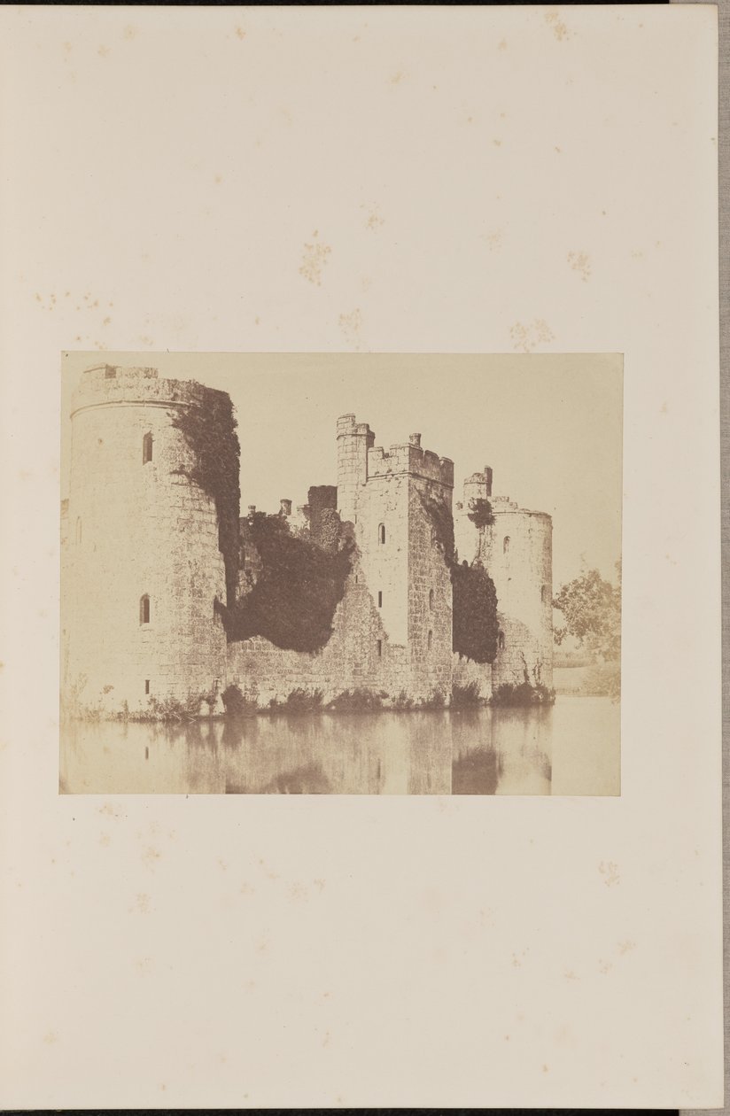 Zamek Bodiam, Sussex, z południowego wschodu autorstwa Thomas G. Mackinlay
