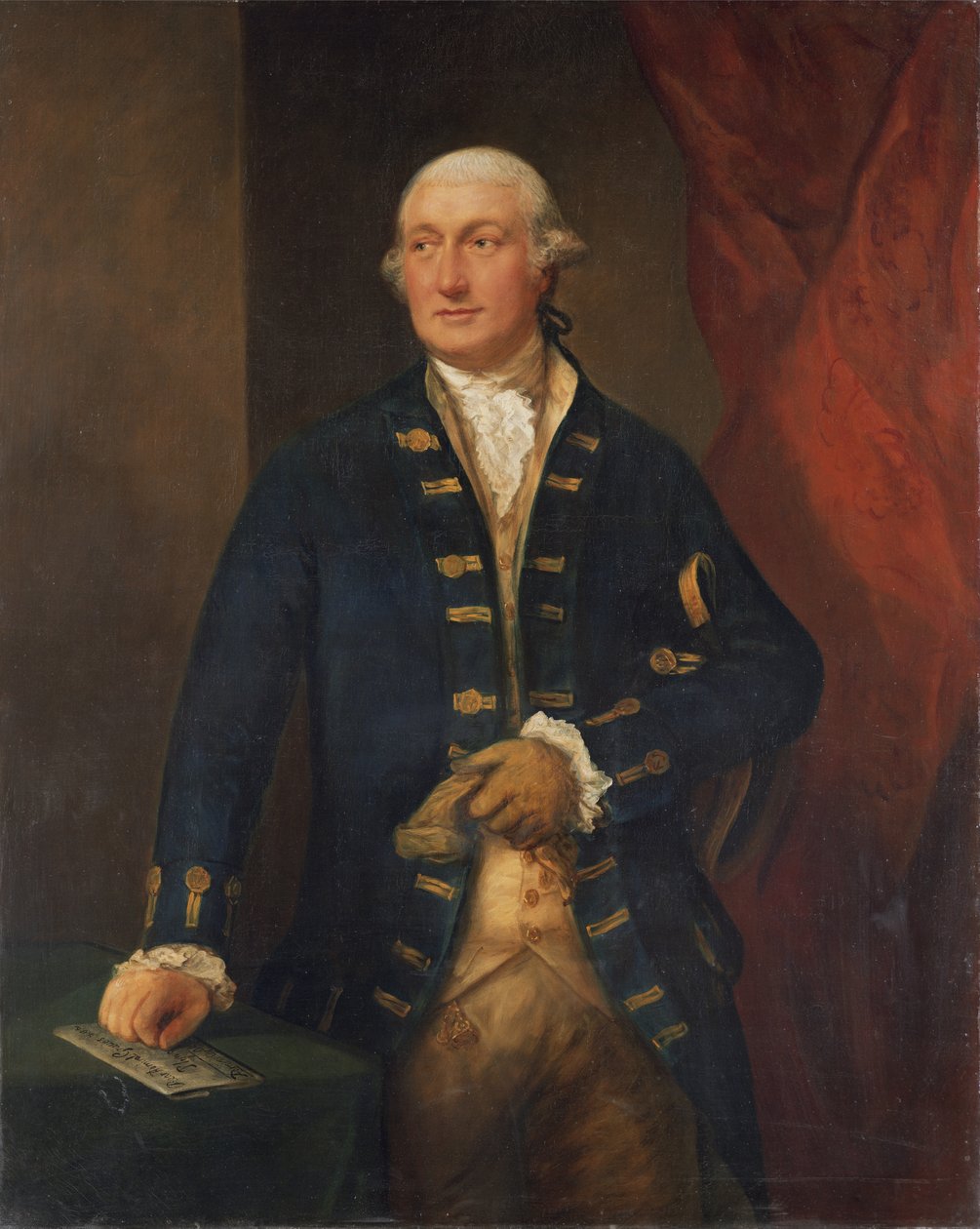 Admirał Thomas Graves, 1785 autorstwa Thomas Gainsborough