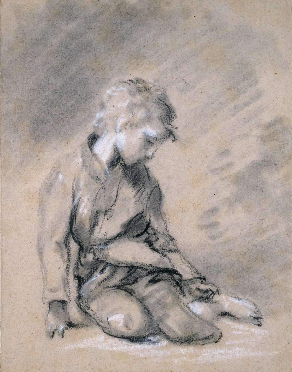 Żebrak, około 1780 autorstwa Thomas Gainsborough