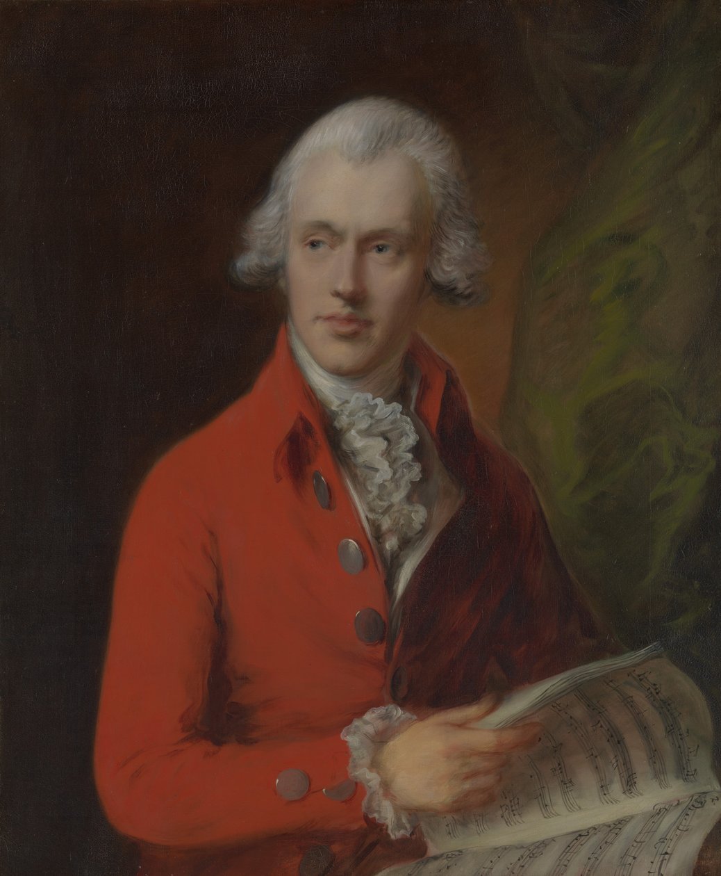 Charles Rousseau Burney 1747-1819, ca. 1780. autorstwa Thomas Gainsborough