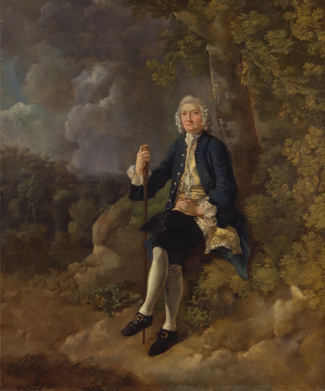 Clayton Jones, 1744-1745. autorstwa Thomas Gainsborough