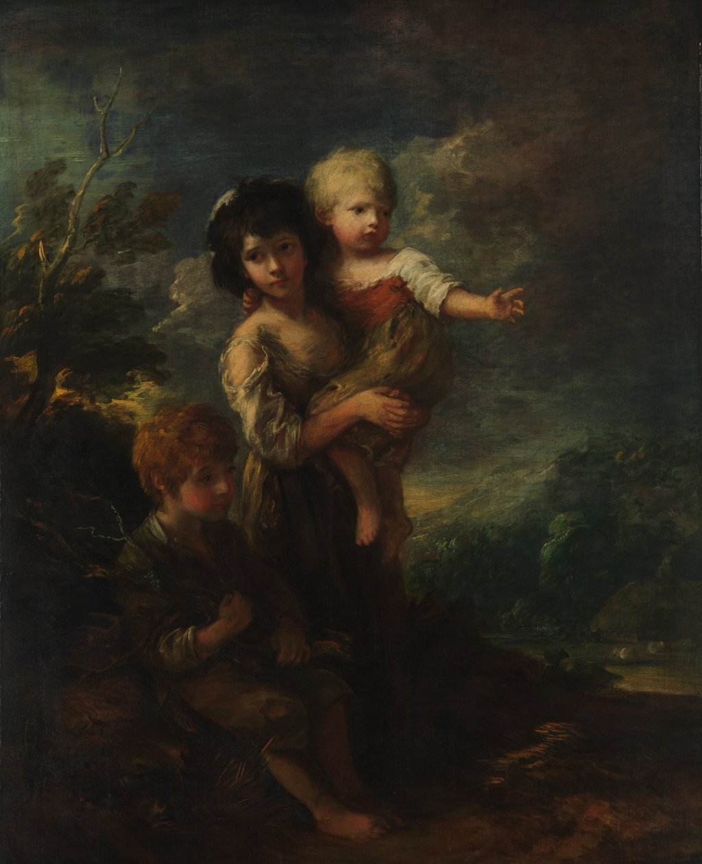 Domek dla dzieci The Wood Gatherers, 1787. autorstwa Thomas Gainsborough