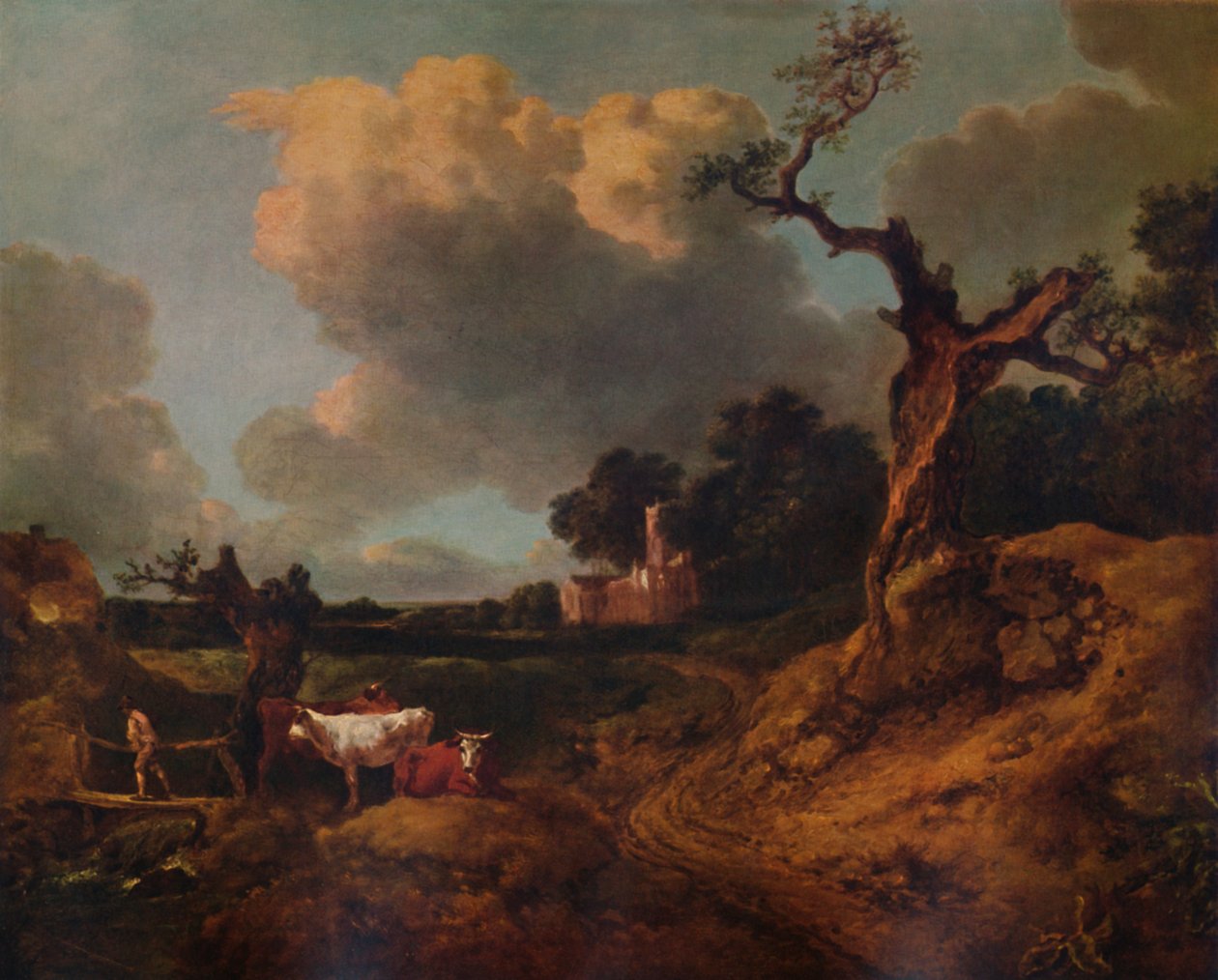 Kościół Elmsett, West Suffolk, XVIII wiek, 1935 autorstwa Thomas Gainsborough