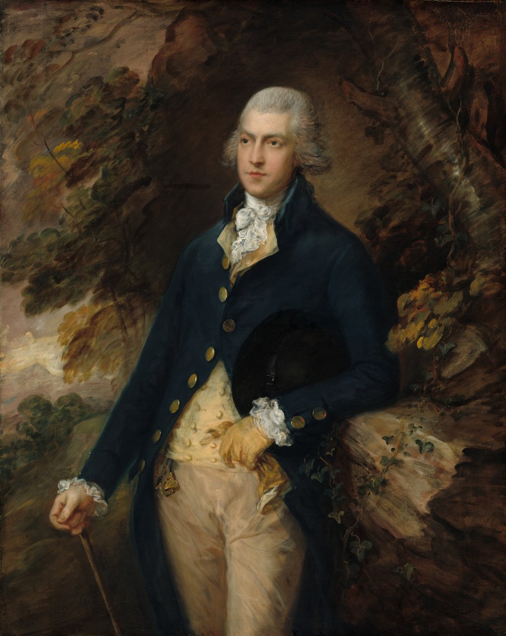 Francis Basset, Lord de Dunstanville, c. 1786. autorstwa Thomas Gainsborough