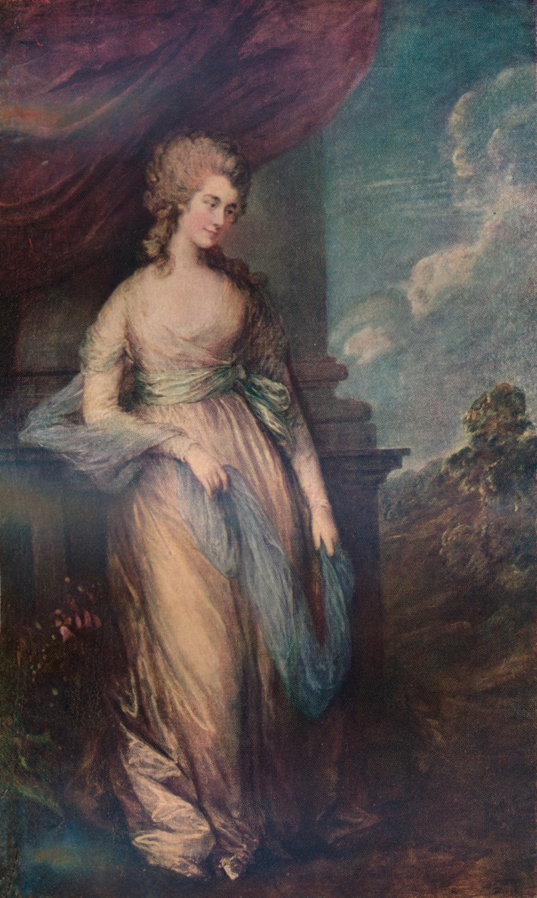 Georgiana, księżna Devonshire, 1783, 1911 autorstwa Thomas Gainsborough